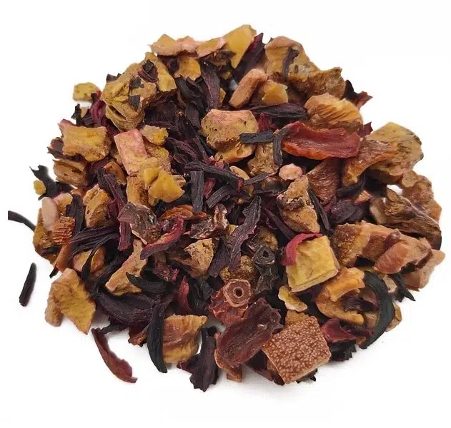Hibiscus-fruit thee