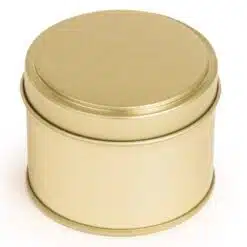 Kruidenblik rond - Goud - 61 x 48 mm