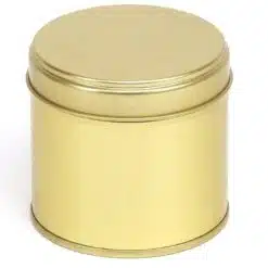 Kruidenblik rond - Goud - 77 x 65 mm