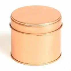 Kruidenblik rond - Roségoud - 77 x 65 mm