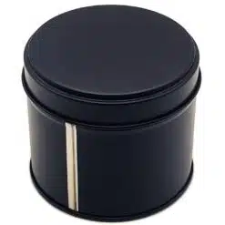 Kruidenblik rond - Zwart - 77 x 65 mm