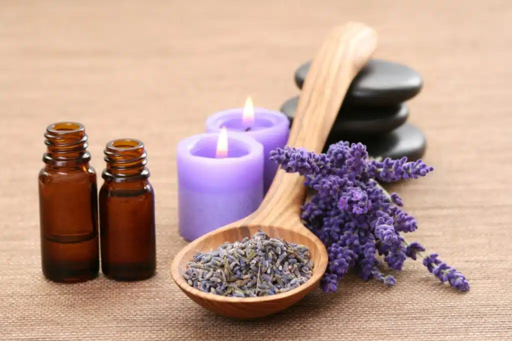Etherische oliën wellness in een flesje
